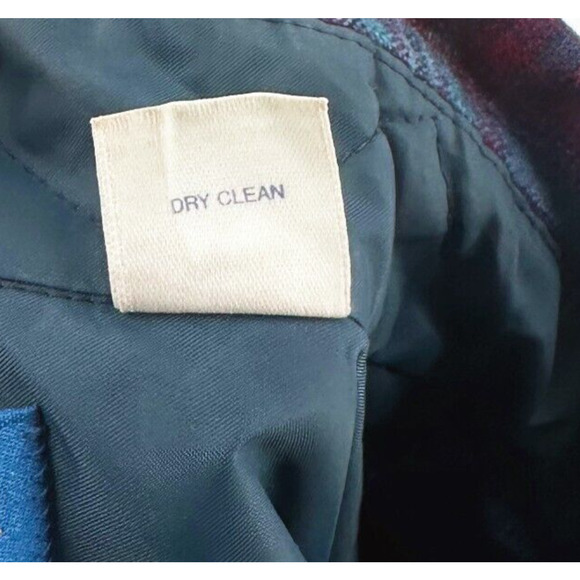 VTG Men Pendelton Virgin Wool Plaid Button Up Shirt Flannel Large Made in USA - Picture 8 of 9